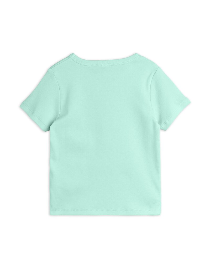 Mini Rodini Squirrel Tee Green