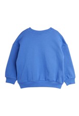 Mini Rodini Squirrel Chenille emb Sweatshirt Blue