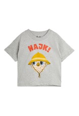 Mini Rodini Hiki Tee Grey Melange