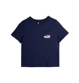 Mini Rodini Jogging emb Tee Blue