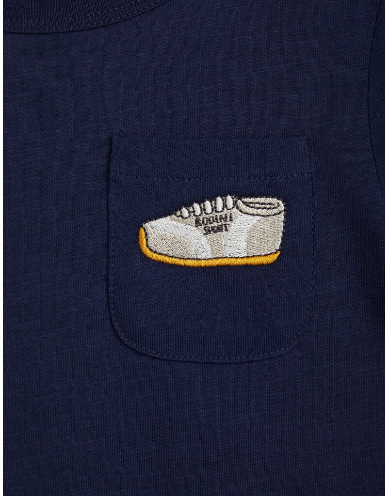 Mini Rodini Jogging emb Tee Blue