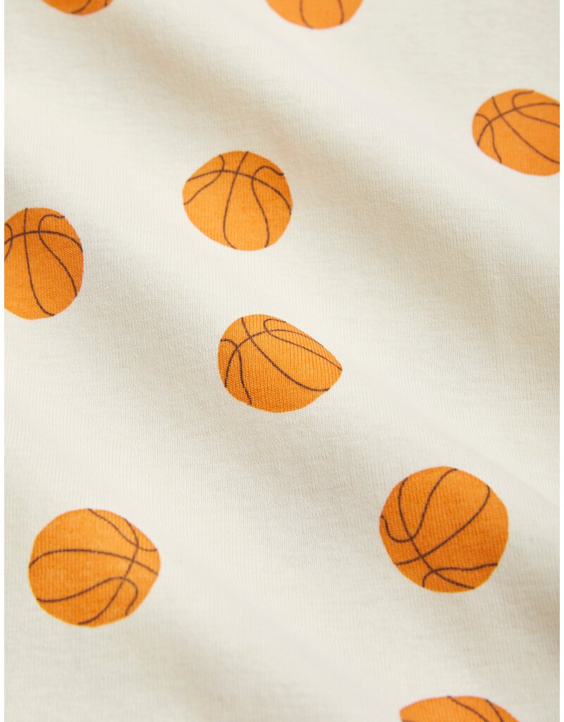 Mini Rodini Basketball aop Tee Offwhite