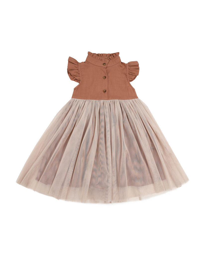 Donsje Fleurance Dress Rust