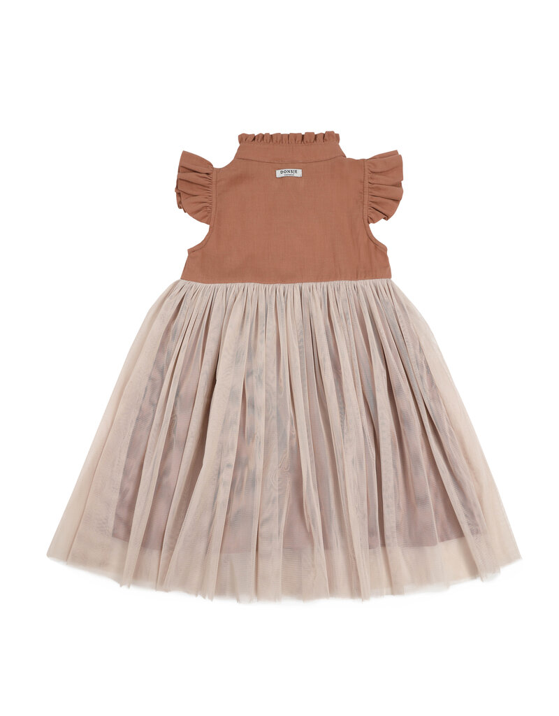 Donsje Fleurance Dress Rust