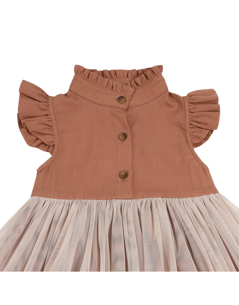 Donsje Fleurance Dress Rust