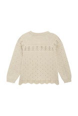 En Fant Cardigan Knit Eggnog