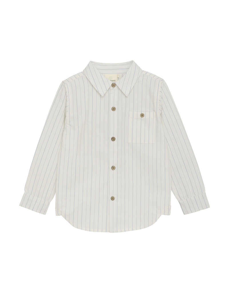 En Fant Shirt Woven Eggnog