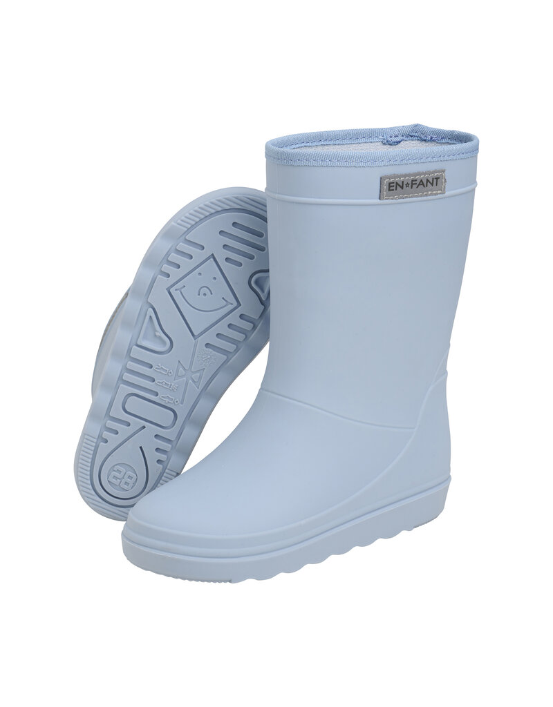 En Fant Rain Boots Dusty Blue 7410