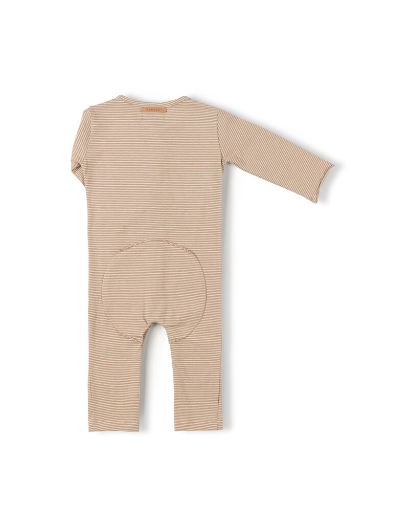 Nixnut Butt Onesie Dust Stripe