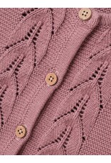 Lil' Atelier Dora Loose Knit Cardigan Nostalgia Rose