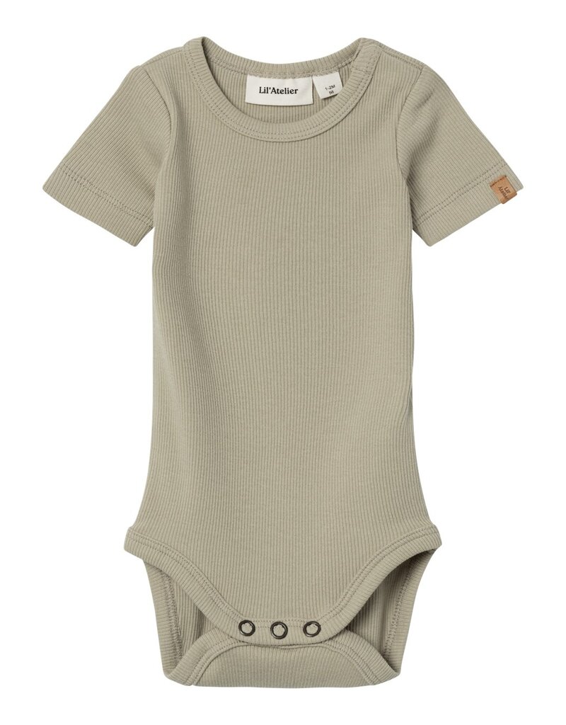 Lil' Atelier Gago Fan Slim Body Moss Gray