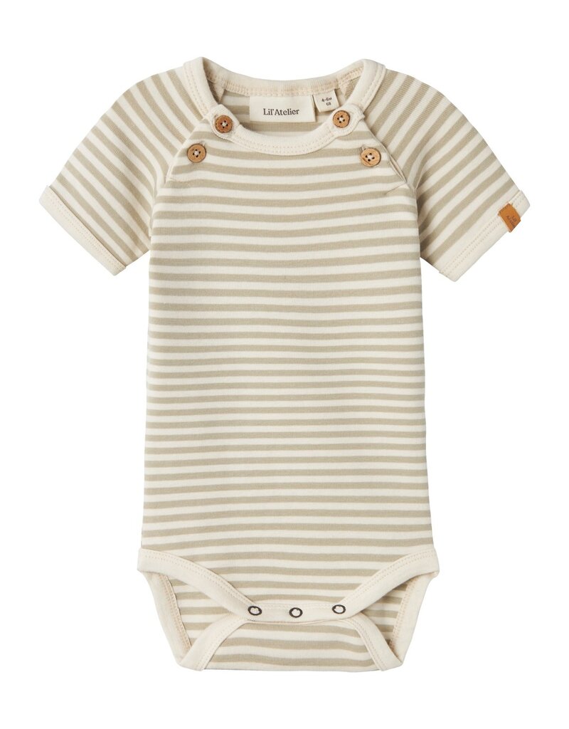 Lil' Atelier Geo Fon Body Moss Gray