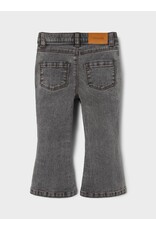 Lil' Atelier Salli Slim Boot Jeans Light Grey Denim