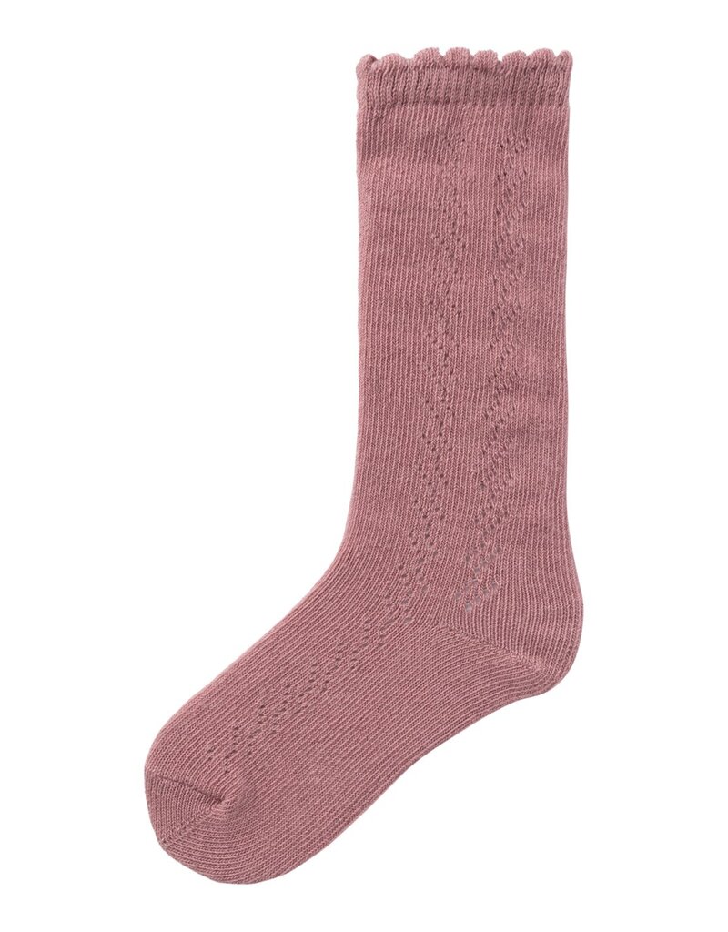 Lil' Atelier Solaima Knee Socks Nostalgia Rose