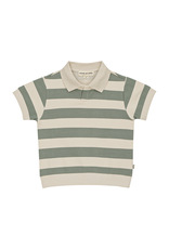 House of Jamie Relaxed Polo Stormy Sea Stripes