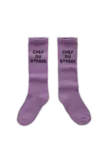 Sproet & Sprout Socks Chef du Burger Purple