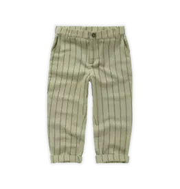 Sproet & Sprout Woven Pants Stripe Aloe Vera