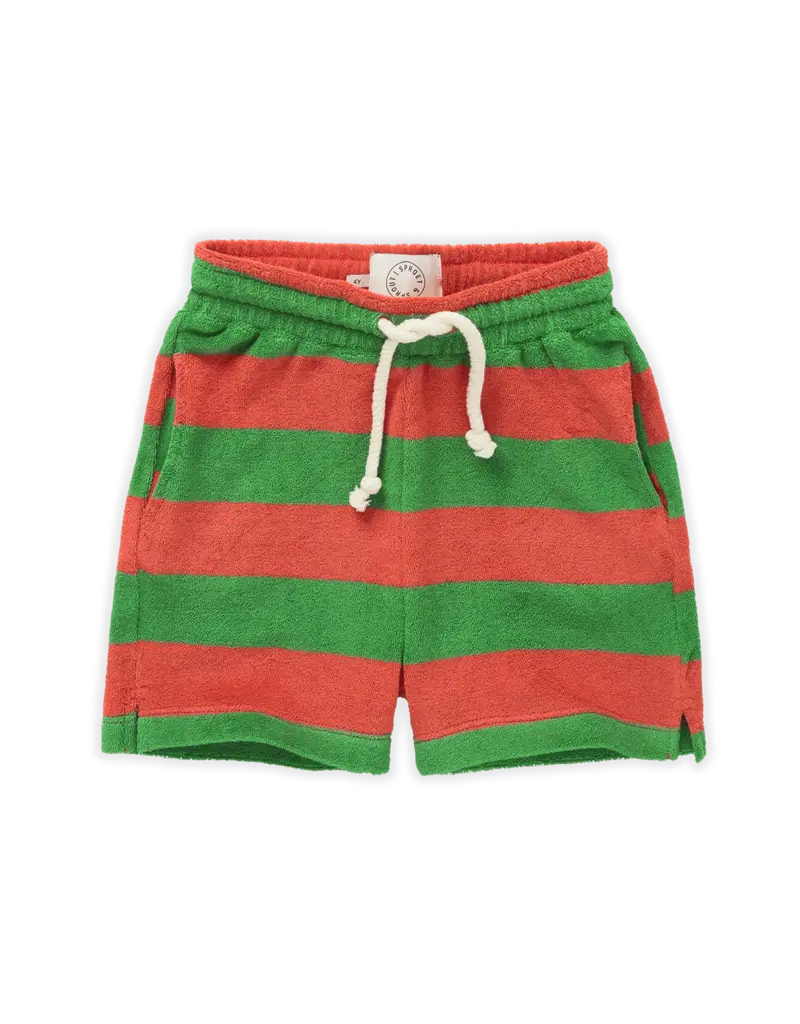 Sproet & Sprout Terry Shorts Boys Stripe