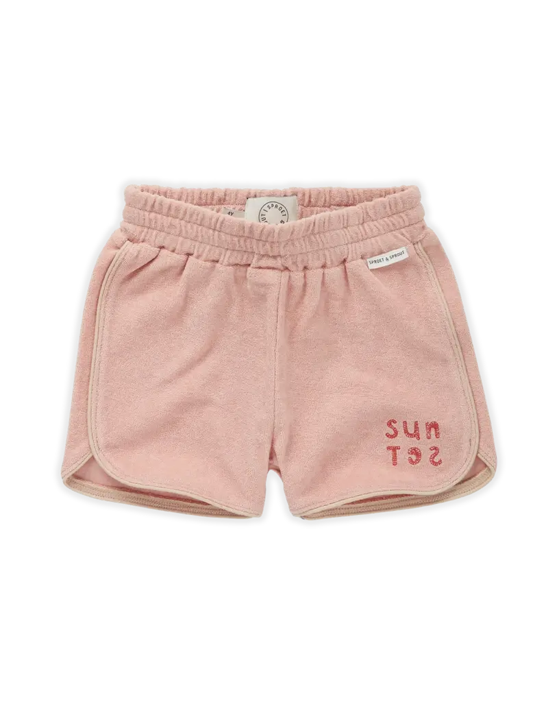 Sproet & Sprout Terry Sport Short Sunset Blossom