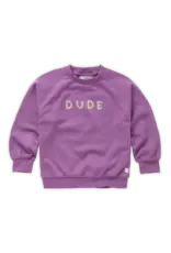 Sproet & Sprout Sweatshirt Raglan Dude Purple
