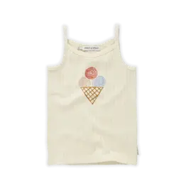 Sproet & Sprout Strap Top Girls Ice Cream