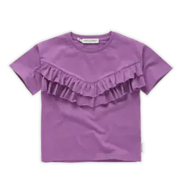 Sproet & Sprout T-Shirt Ruffle Purple