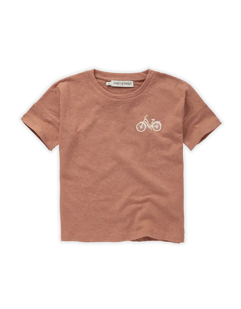 Sproet & Sprout T-Shirt Linen Bicycle Cafe