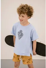 Sproet & Sprout Terry T-Shirt Ice Cream Blue Mood