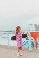 Sproet & Sprout Dress Smock Rollerskates Print