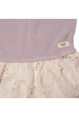 Baje Studio Mesi Knit Dress Embroider Skirt Lilac