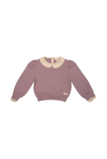 Baje Studio Miara Sweater with Collar Lilac