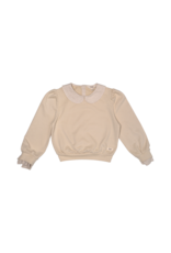 Baje Studio Miara Sweater with Collar Sand