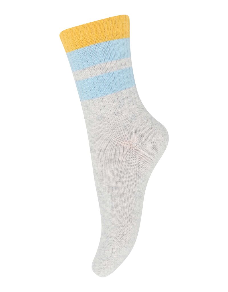 mp Denmark Frej Socks Light Grey Melange 495