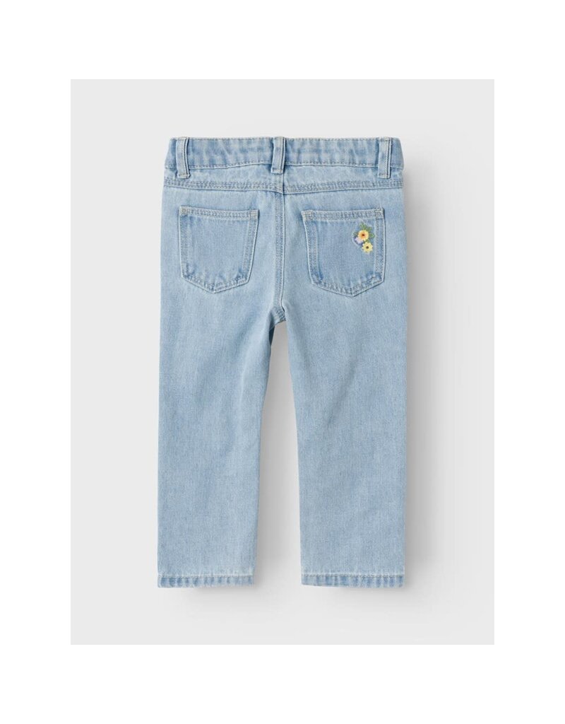 name it Rose Regular Jeans Light Blue Denim