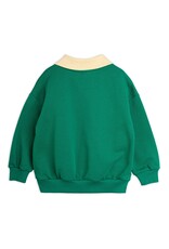 Mini Rodini Tennis application collar Sweatshirt Green