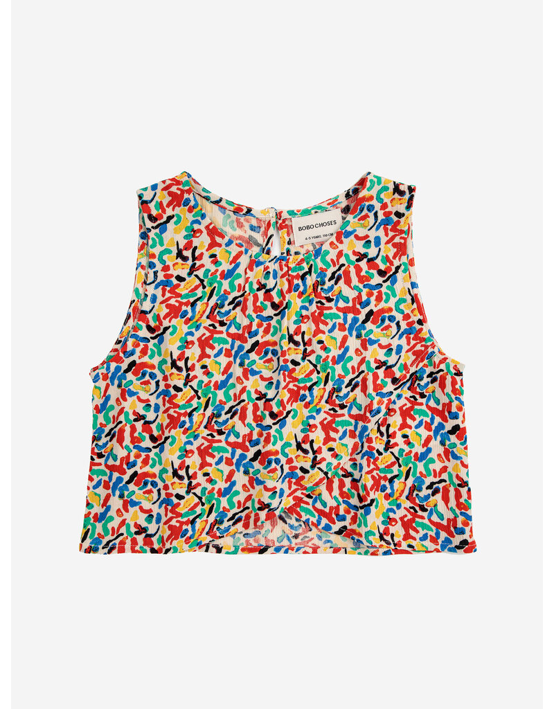 Bobo Choses Confetti All Over Woven top