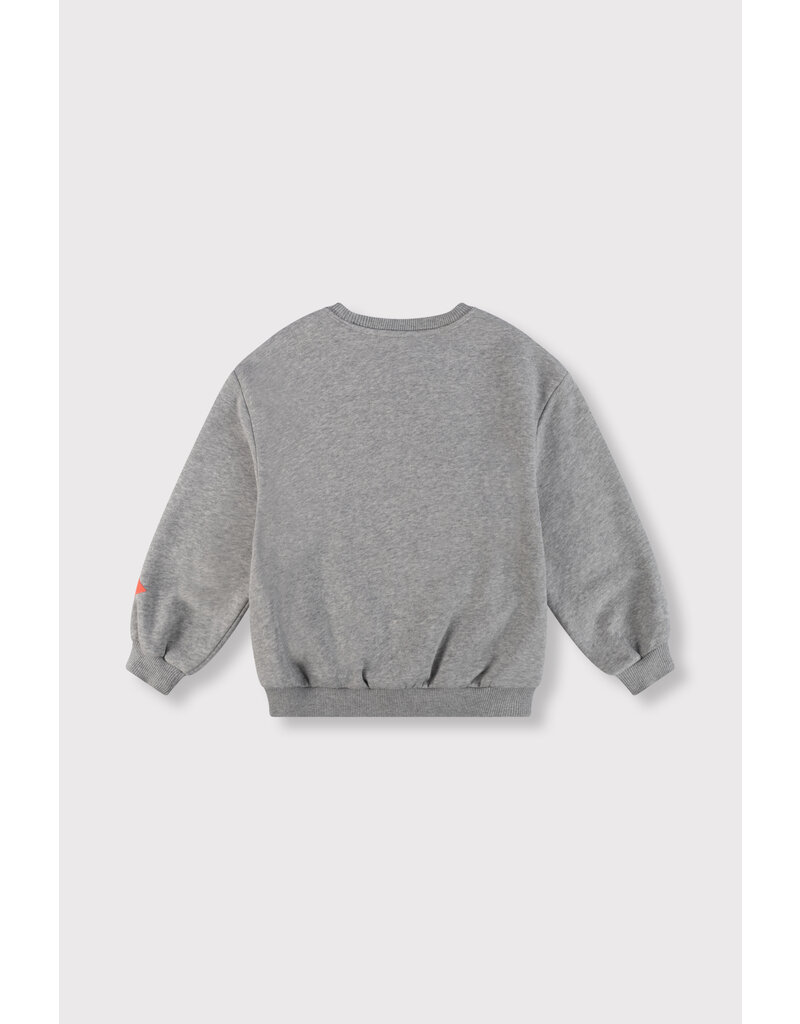 Alix the Label Bull Sweater Soft Grey Melange