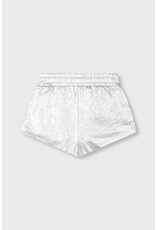 Alix the Label Metallic Short Silver