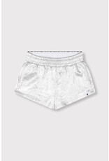 Alix the Label Metallic Short Silver