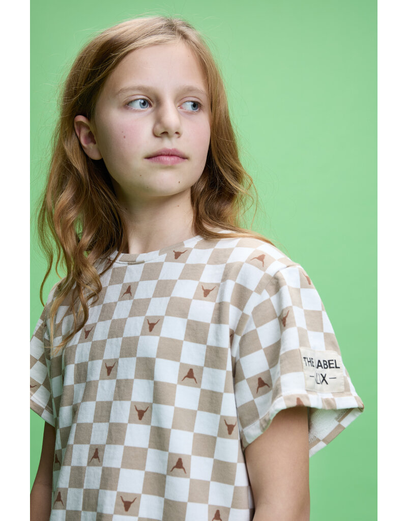 Alix the Label Blocks T-Shirt Sand