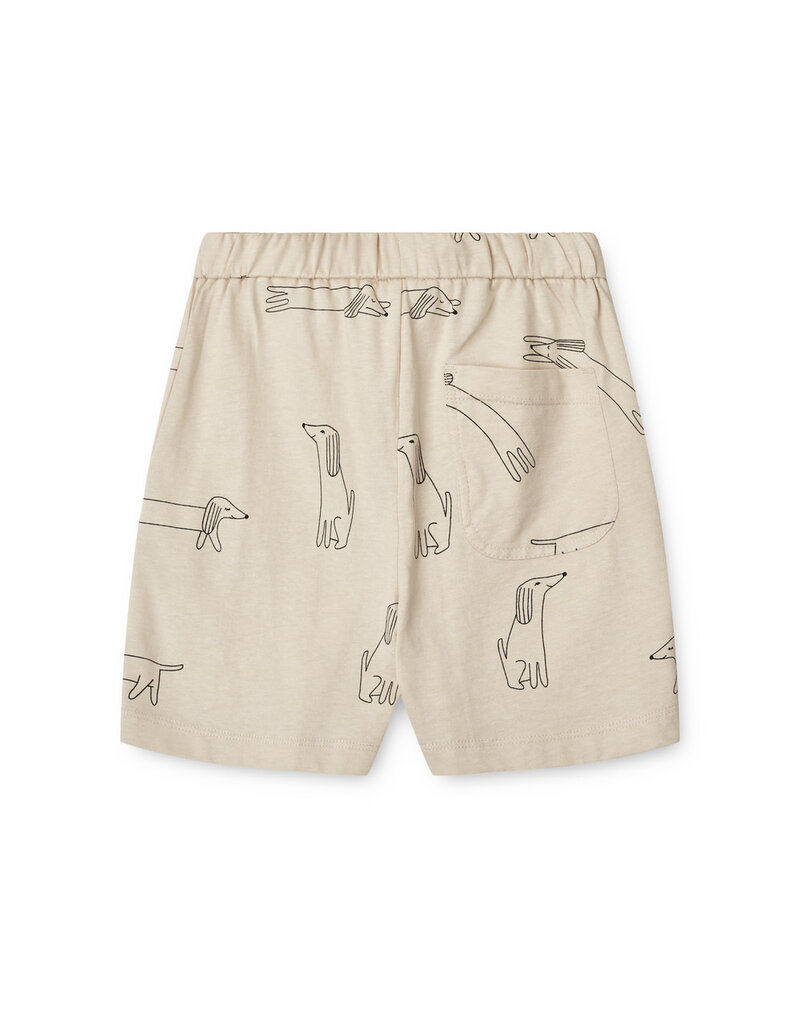 Liewood Bako Baby Shorts Dogs / Sandy