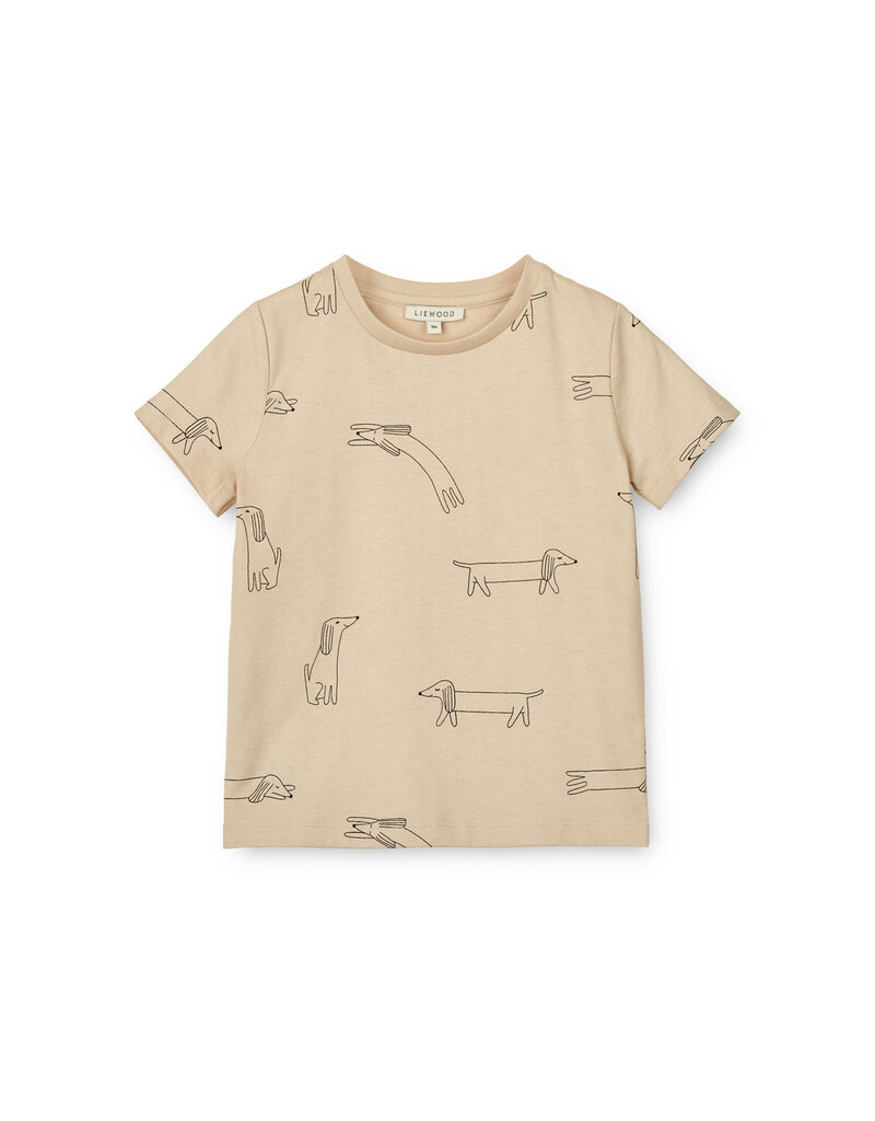 Liewood Baby T-Shirt Dog / Sandy