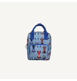 Studio Ditte Backpack Small Race Cars Blue