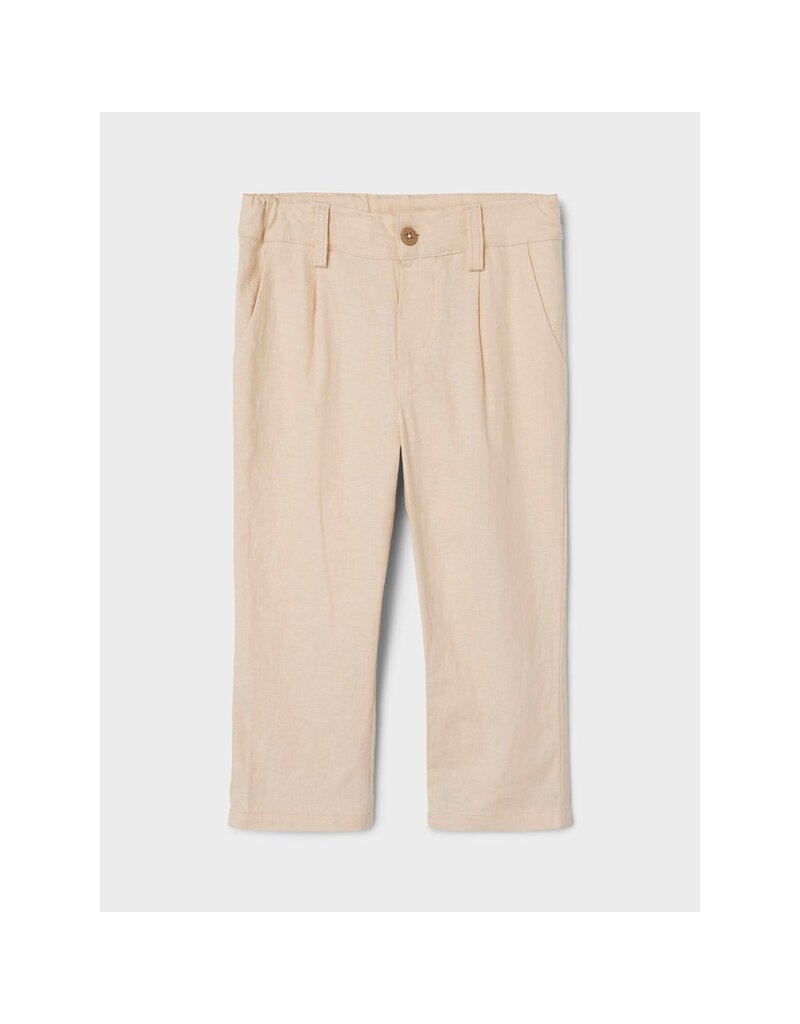 Lil' Atelier Felix Pants Bleached Sand Kids