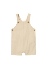 Lil' Atelier Homan Loose Overall Shorts Bleached Sand