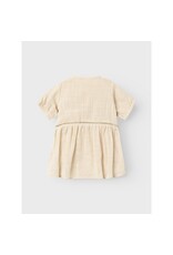 Lil' Atelier Halla Loose Body Dress Bleached Sand