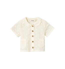 Lil' Atelier Hirsa Loose Shirt Coconut Milk