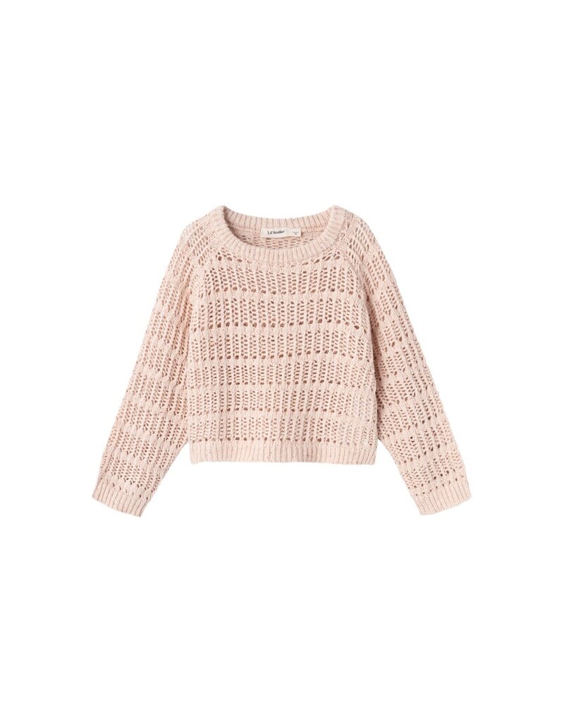 Lil' Atelier Hilla Loose Short Knit Shell