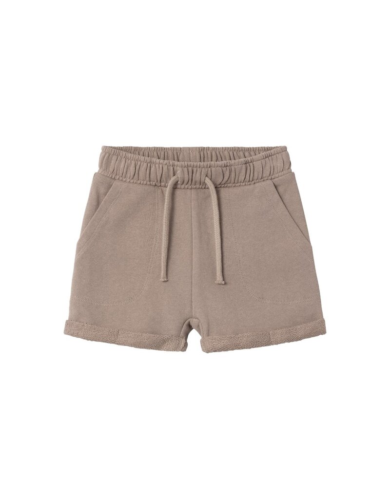 Lil' Atelier Jobo Sweat Shorts Mocha Meringue