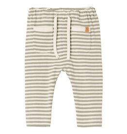 Lil' Atelier Geo Fon Loose Pants Moss Gray